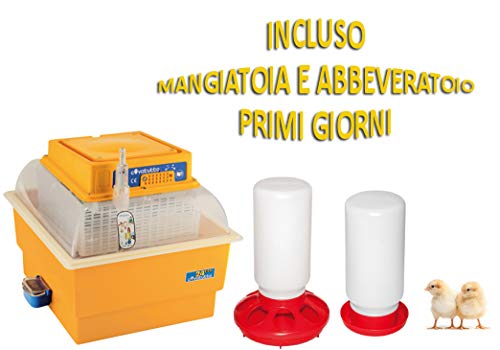 Incubatrice covatutto 24 analogica + Kit Primi Giorni