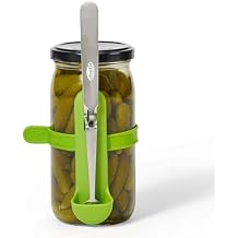 Chefn FridgeFork Pro Squeeze n Hold Condiment Fork 2-in-1 Fork and Tongs with Integrated Storage Caddy Mess-Free Tool for Pickles, Olives, and More Ideal for Charcuterie and Snacking
