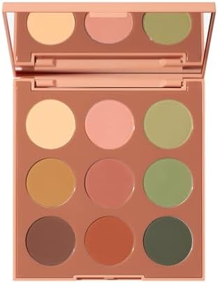Morphe 9B Matte Essentials Artistry Palette - Warm Toned Makeup Palette - Highly Pigmented Matte Eye Makeup with a Blendable & Buildable Formula (0.35 oz)