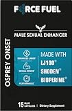 Sex Pills for Men – Last Longer in Bed and Enhance Erection Sensitivity – Includes Lab-Tested LJ100 Tongkat Ali, Shoden Ashwagandha & Bioperine – 15 Capsules for Men Aged 20-60 – Osprey Onset