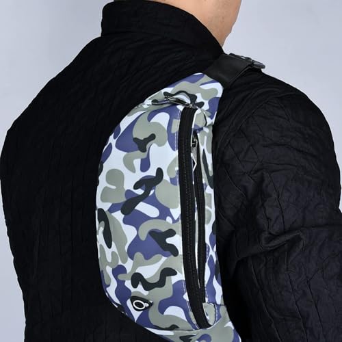 Image of Fanny Packs for Men and Women, Water-Repellent Sports Waist Pack Bag for Travel Hiking Running Hands-free