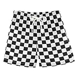 Boys Swim Trunks Black White Buffalo Check Plaid Quick Dry Beach Bathing Suit Toddler Swimsuit Swimwear for Kids 5T 20205720