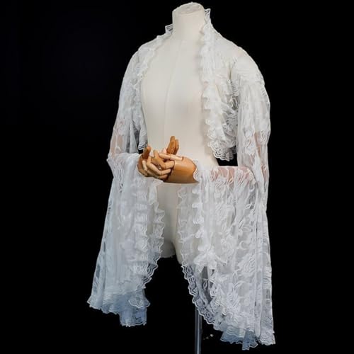 Blusa transparente de manga larga acampanada para un estilo vintage 7