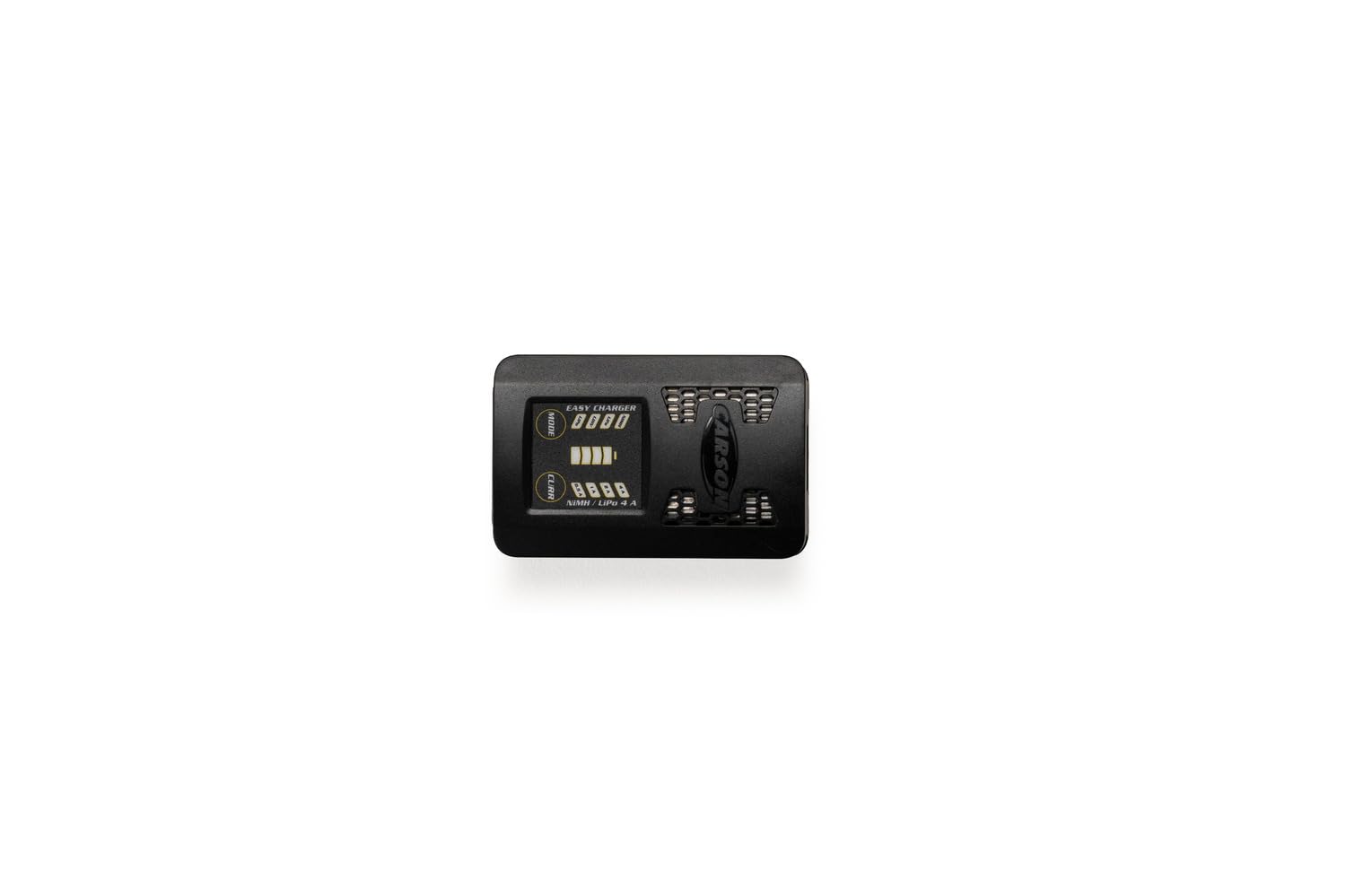 Carson Easy Charger NiMH/LiPo 4A – ładowarka RC, szybka ładowarka z Delta Peak, prąd ładowania 0,5 A – 4 A, 50 W, XT60 na Tamiya i XT90, AC 100–240 V, czarna