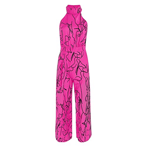 Mono de mujer estampado mameluco casual para disfrutar cómoda del día 2