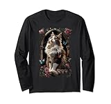 Photo Gallery gatto della foresta norvegese fiore maglia a manica Photo Gallery gatto della foresta norvegese fiore maglia a manica