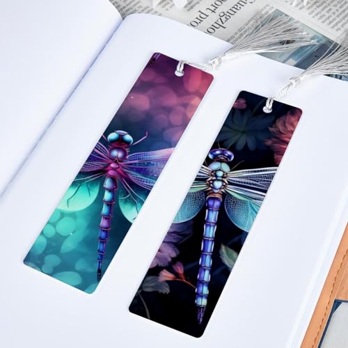 Marque-pages libellule pour accompagner vos moments secrets de lecture - 5