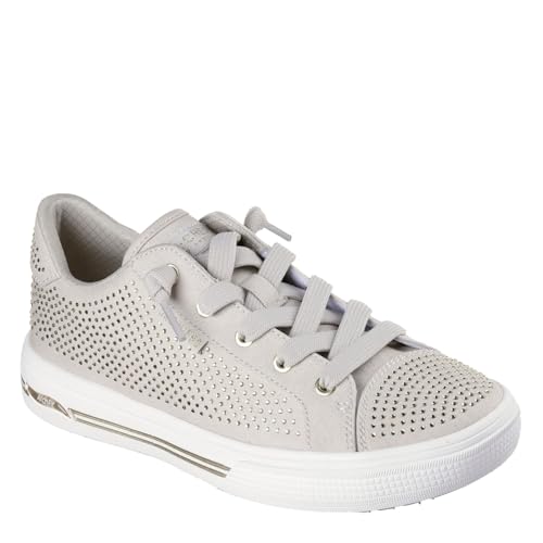 Skechers Arch Fit Arcade-Gem Steps - Tenis para Mujer, Taupe Gold, 39 EU