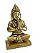 GURU JEE™ Handmade Brass Statue Mother Goddess Parvati Maa Idol Murti Sitting Religious Gifts for Puja Mandir Temple Home Décor Gifts Showpiece