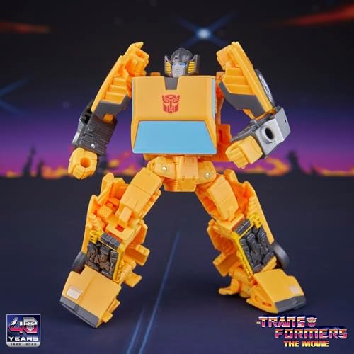 Transformers Studio Series The Transformers: The Movie Sunstreaker Deluxe Class 4.5-Inch Converting Action Figure, Robot Toys for Ages 8+ - 4