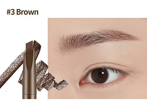 ETUDE-HOUSE-Drawing-Eye-Brow-3-Brown-Long-Lasting-Eyebrow-Pencil-for-Soft-Textured-Natural-Daily-Look-Eyebrow-Makeup ETUDE Drawing Eye Brow #3 Brown | Long Lasting Eyebrow Pencil for Soft Textured Natural Daily Look Eyebrow Makeup