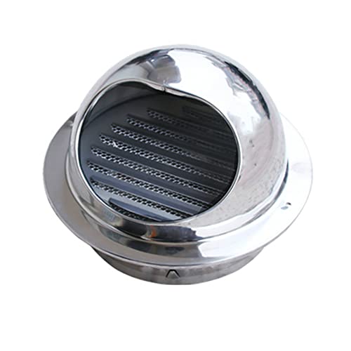 Rejilla de ventilación resistente a la intemperie con malla protectora metálica