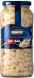 Cidacos alubia sin sal añadida tarro 570 gr. extra