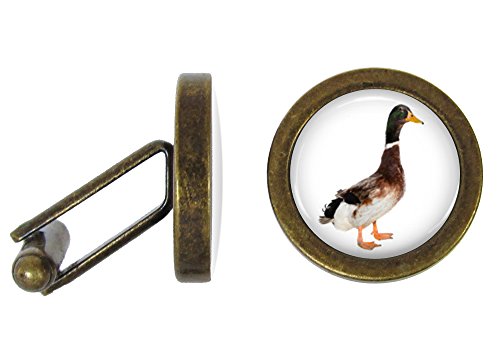 Mancuernillas Duck Mallard edición angular miniatura 1