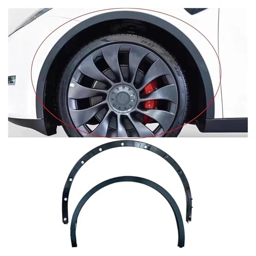 Guardabarros para coche y ceja de rueda para Tesla Modelo Y (trasero) 3