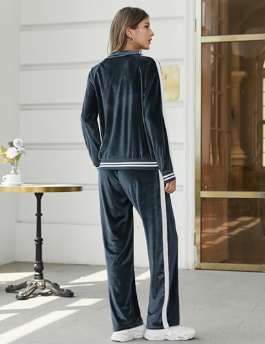 Survêtement velours femme ample résolvant l'inconfort maison - 5