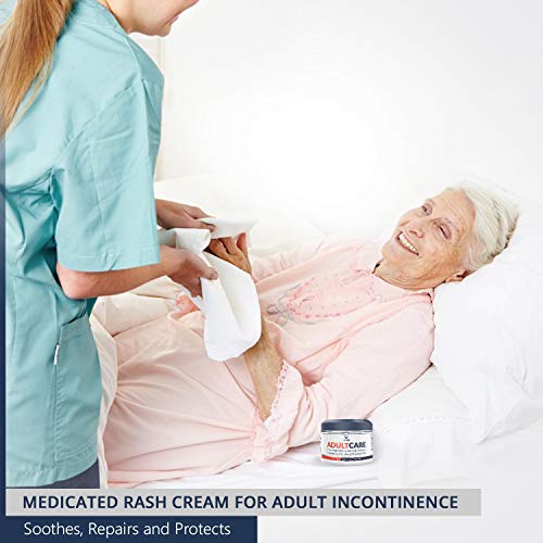 Drench! Medical Adult Rash Cream - Fast Relief from Sweat Rash, Heat Rash & Adult Diaper Rash (Incontinence Cream) - Thick Moisturizing Barrier Cream. Zinc Oxide to Reduce Redness & Irritation (350g)