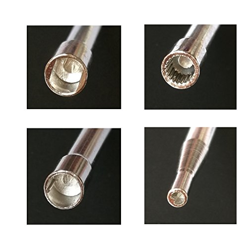 Carburetor Adjustment Tool, 8-in-1 Carb Adjusting Tuning Screwdriver Tool Kit for 2 Cycle Small Engine of Chainsaw Weed Eater Blower Trimmer etc.