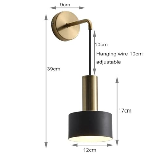 Gyy Battery Operated Wall Lights Indoor With Remote,2 Pieces Of Bedroom Bedside Chandelier Modern Minimalist Led Light Luxury Living Room Study Wall Lamp Porch Staircase Aisle Lamps #TOP1