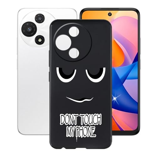 AQGGIIXY Hülle Schwarz für Alcatel V3 Classic 5G (6.67