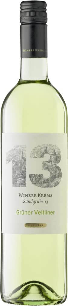 VINELLO 6er Kennenlernpaket - Sandgrube 13 Weine vom Winzer Krems mit einem VINELLO.weinausgießer | 6 x 0,75 Liter