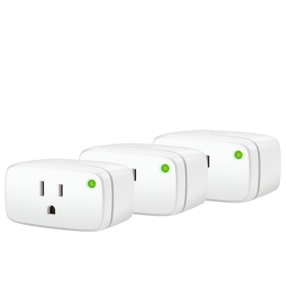 Eve Energy Matter 3 Pack Smart Plug 100 Privacy automate Lights appliances Seemless Integration in Apple Home Alexa