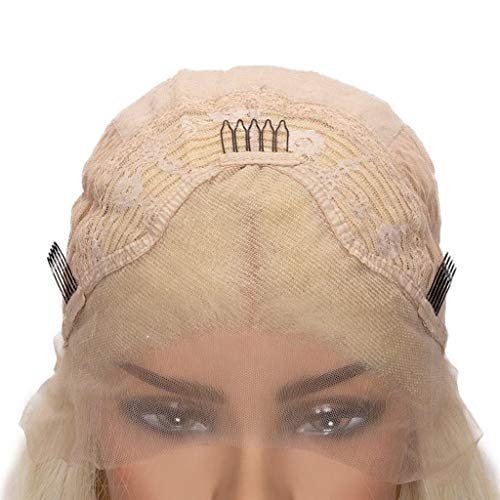 613 capelli biondi mista frontale in pizzo da