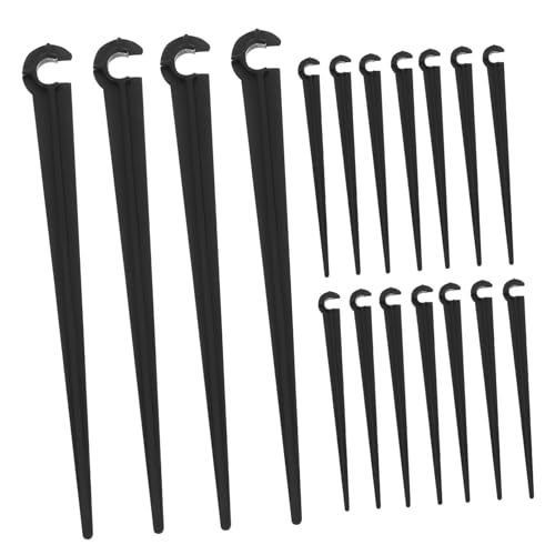 DEARMAMY 50個灌漑用 毛管地面杭 製耐久ドリップ灌漑ステーク 安定固定可能 ガーデン農地温室対応簡単設置支柱