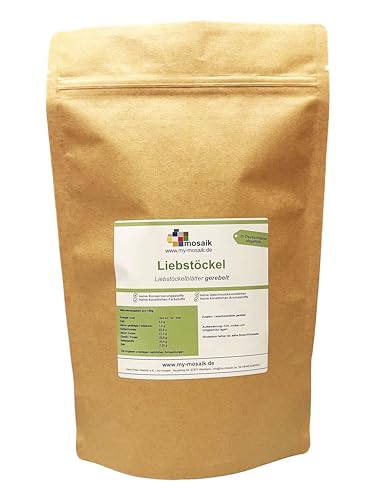 Liebstöckel 250g geschnitten und schonend getrocknet - Liebstöckel Gewürz - Maggikraut - Schonend...
