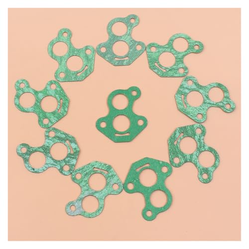 Comcapy Junta de carburador de 10 peças adequada para Husqvarna 235 236 240 435 440 140 for Jonsered CS2234 CS2238 CS2240 for McCulloch CS340 CS380 CSSSSSSSSSSSSSSSSSSSSS380 CSSS 410 m otosieria