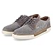 Produktbild camel active Herren Schnürschuhe Halbschuhe Grau Leder Textil, Größe:47, Farbauswahl:grau