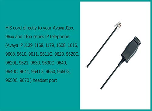Daily Headset 827035QDHIS41 Avaya Headset Hd Voice thumb #5