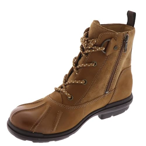UGG Women's Hapsburg Duck Boot, Chestnut Leather, 5.5