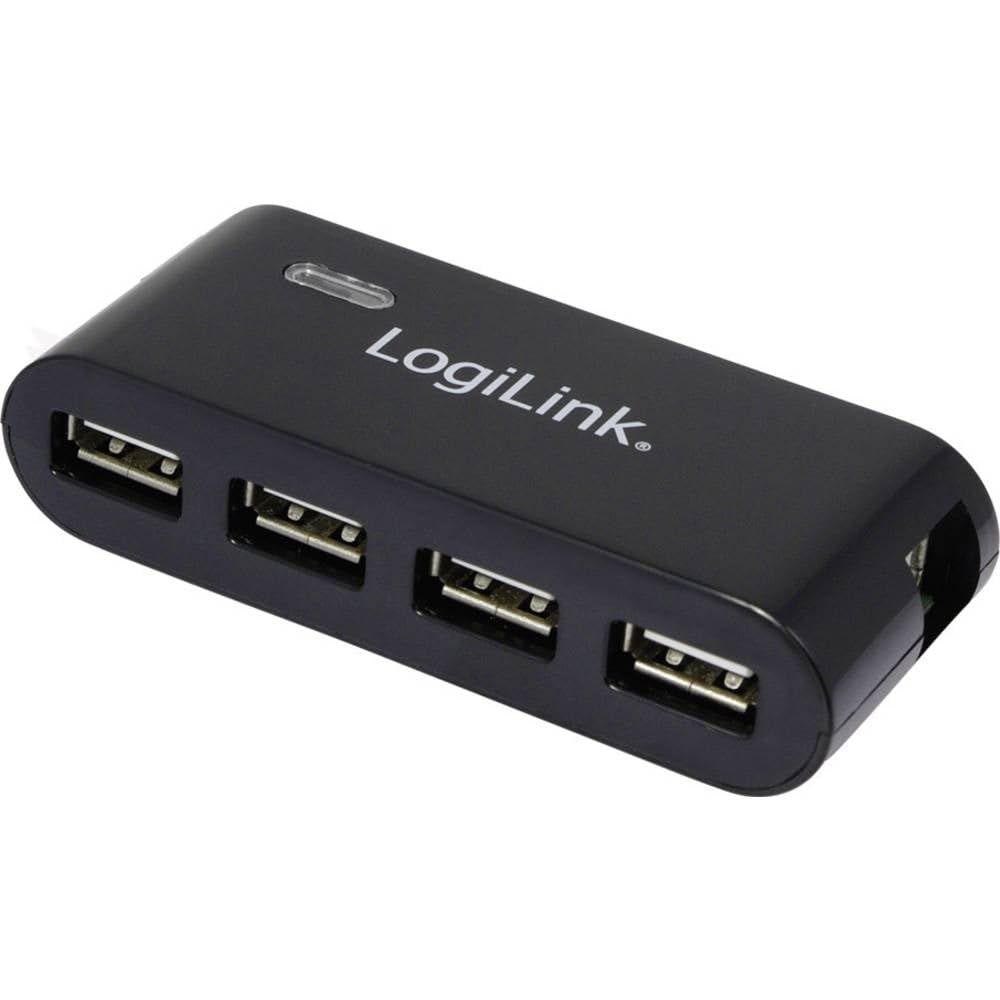 LogiLink USB 2.0 Hub 4-port mit Netzteil - UA0085
