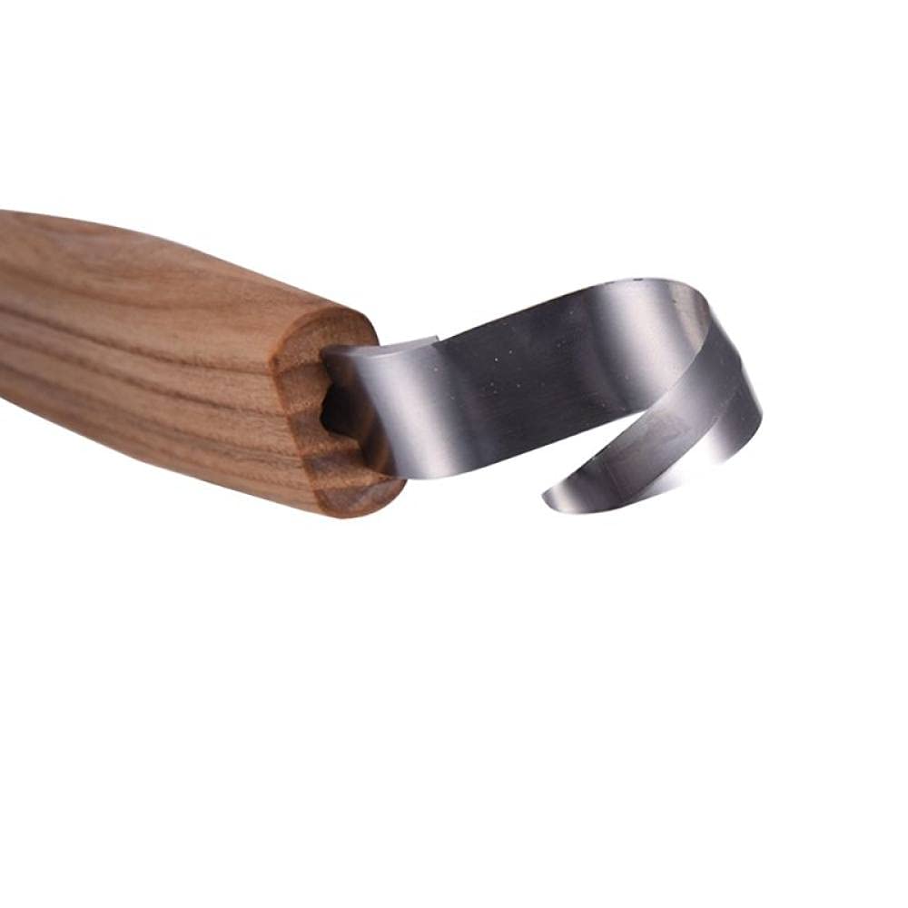 Set da 5 pezzi Utensili da intaglio per la lavorazione del legno Coltello Scalpelli per sgorbia in legno a spigoli vivi Cutter fai da te, come mostrato