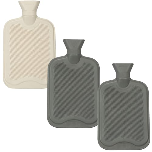 Bouillottes eau chaude A2Z de Noël premium, housse polaire isolante HB1160