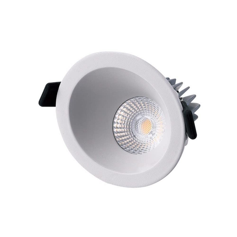 GJGHKLHL downlights， Ceiling Lights Downlights 8W COB Recessed Light 82mm/3.23" Mounting Aperture Downlight CRI80 AC110-240V Wide Pressure(2700k)
