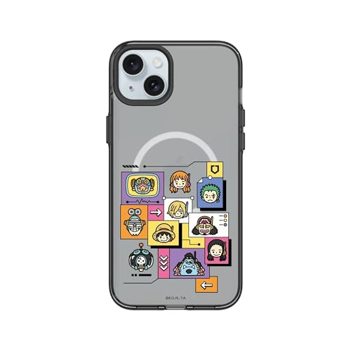 Coque iPhone 15 Plus protection militaire antichoc MagSafe transparente One Piece
