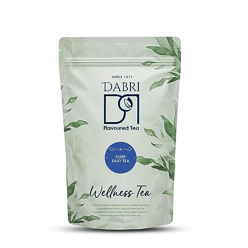 Image of Dabri Sleep Easy Wellness Tea 100Gm Pouch| Pure Herbal Blend with Natural Taste | Antioxidant-Rich | Cognitive support | Detoxifies body | Releases anxiety