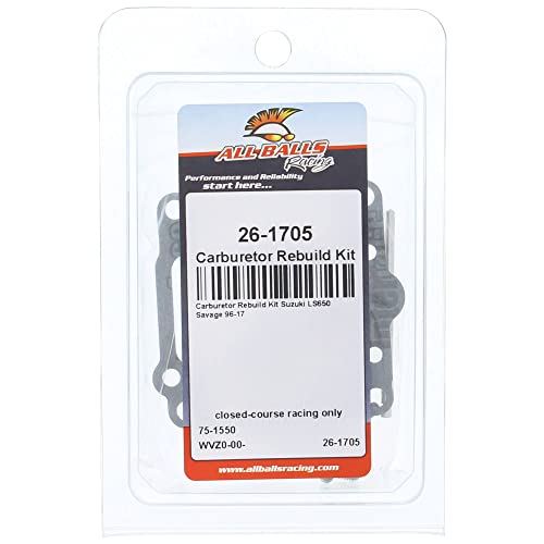 All Balls Racing 26-1705 Carburetor Rebuild Kit Compatible with/Replacement For Suzuki LS 650 Savage 1996-2014, LS650 Savage 2015-2017 - Thumbnail 4
