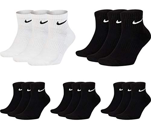 Nike Everyday Cushion - Calzini da uomo, confezione da 3, 38-42