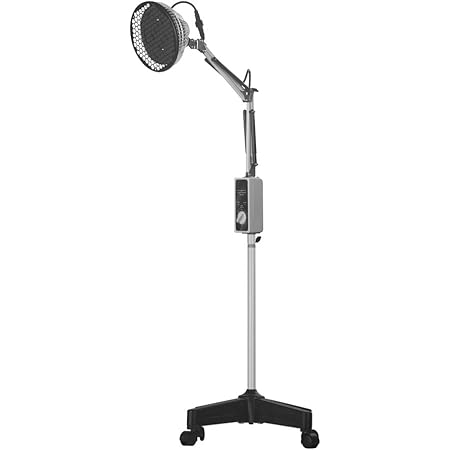 AceFox Infrared TDP Heat Lamp with Rotatable Head and Flexible Arm, Infrared Light Use for Massage Skin Care Muscle