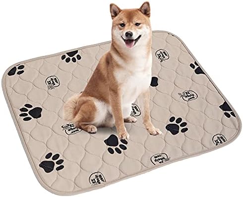 EZwhelp Reusable Dog Pee Pads for Dogs - Waterproof Potty Training Pee Pad - Washable Dog Training Pads w/ Rounded Corners Puppy Pad - Lightweight & Laminated Whelping Pad Dog Mat Pet Supplies - 2 pk