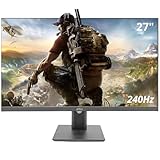 Monitor Gamer 27" 240Hz 1ms IPS Full HD (1920x1080) com Ajuste Inclinação, Entradas HD.MI e DisplayPort e Suporte VESA - Preto