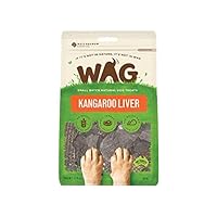 Kangaroo Liver 200g, Grain Free Hypoallergenic Natural Australian Made Dog Treat Chew, Perfect for Training