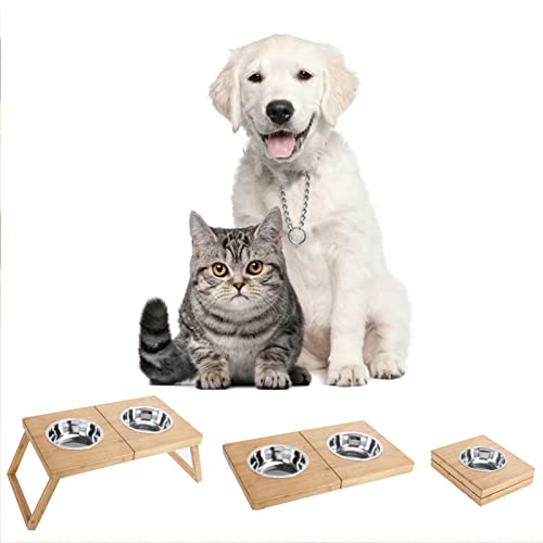 Bols de chat surélevés contre le reflux avec support ergonomique stable - 4