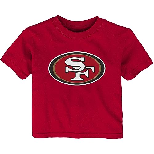 Infant Scarlet San Francisco 49ers Primary Logo T-Shirt