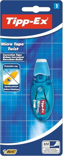 Korrekturroller Tipp-Ex Micro Tape Twist mit drehbarer Schutzkappe