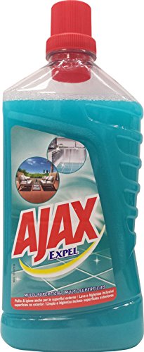 12 x AJAX Pavimenti Expel Multi-Superfici 1000 Ml