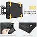 Mounting Dream Outdoor TV Cover Weatherproof with Bottom Cover for 38-40 inch TV, Waterproof and Dustproof TV Screen Protectors with Remote Control Pocket for Outside LED, LCD, OLED Flat Screen TVs